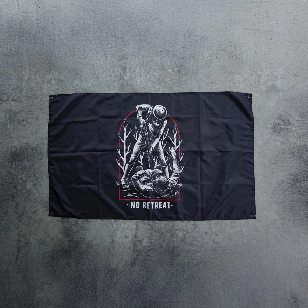 No Retreat Banner - Image 3